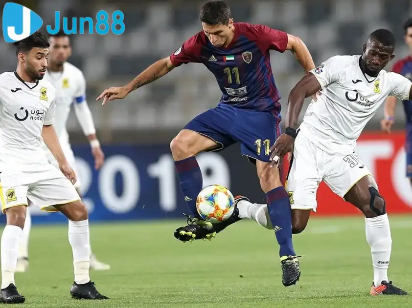 Al Wahda và Al Ittihad gặp nhau ở lượt trận đầu tiên AFC Champions League (Ảnh: AFC)