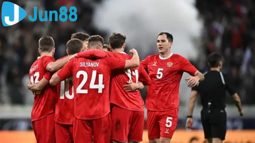 Đội tuyển Nga có kết quả tốt ở những trận giao hữu gần đây.